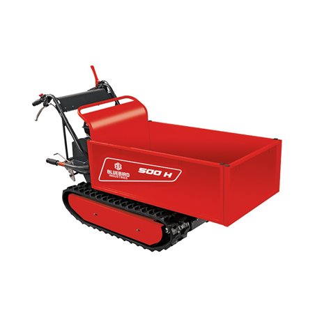 Motocarriola cingolata Blue Bird Carrier 500 portata 500 kg