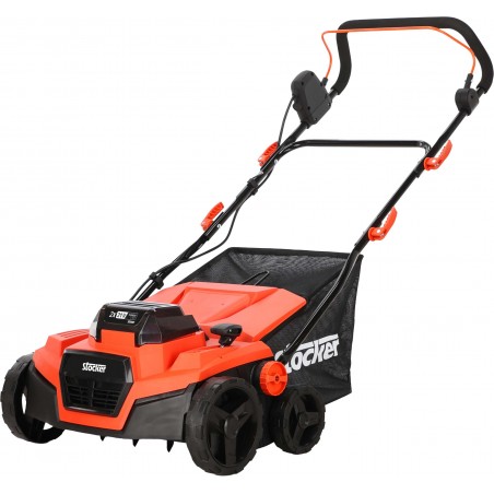 Stocker Arieggiatore e scarificatore E-650 a batteria 2x21 V