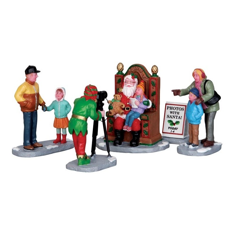 Photos with Santa Set of 5 Réf. 22032