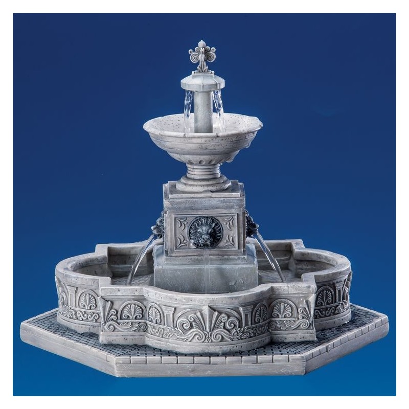 Modular Plaza-Fountain with 4.5V Adapter Ref. 64061