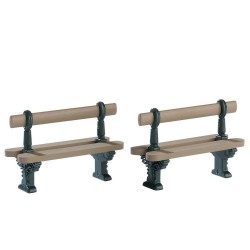 Double Seated Bench Set of 2 Réf. 74235