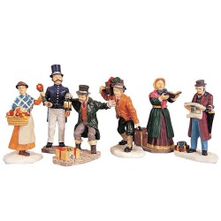 Townsfolk Figurines Set of 6 Réf. 92355
