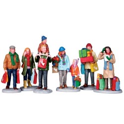 Holiday Shoppers Set of 6 Réf. 92683