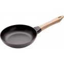 20cm Black Cast Iron Frying Pan