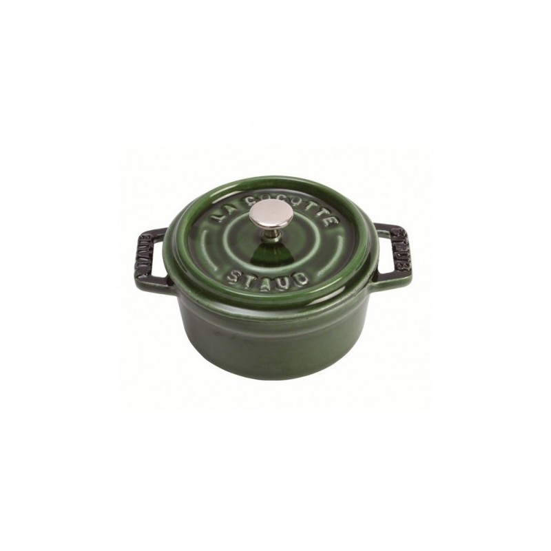 Cocotte 10 cm Green Basil in Cast Iron Cocotte 10 cm Green Basil in Cast Iron