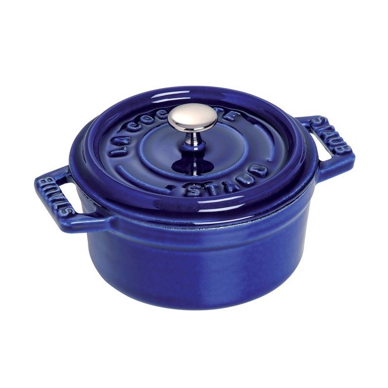 Mini Cocotte 10 cm Dark Blue in Ceramic Mini Cocotte 10 cm Dark Blue in Ceramic