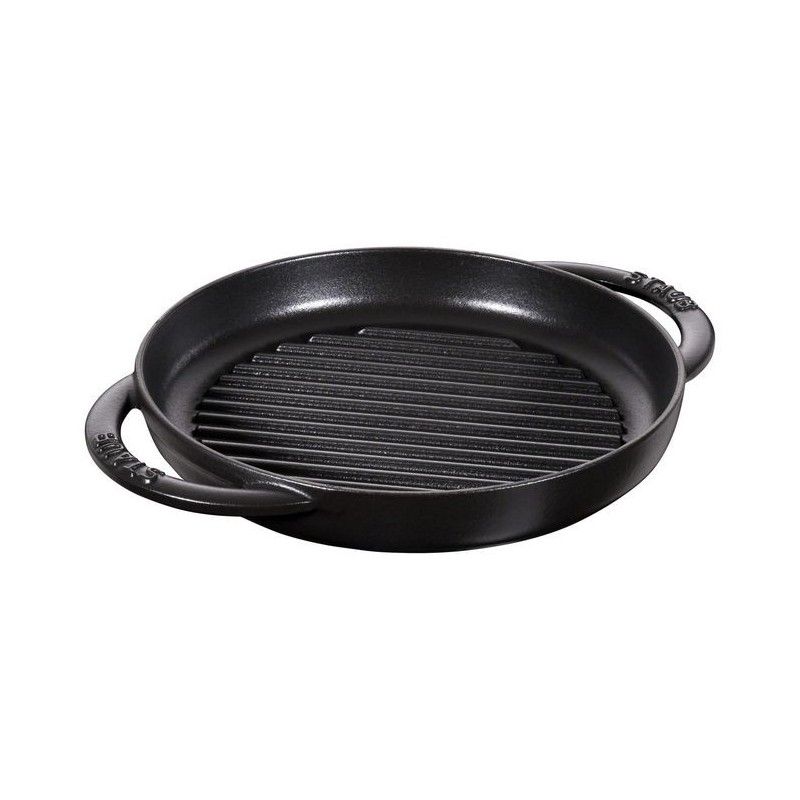 Pure Grill 22 cm Black in Cast Iron Pure Grill 22 cm Black in Cast Iron