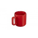 Ceramic Mini Mug 10 cm Red Set of 2