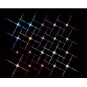 Super Bright 20 Multi Color Flashing Light String B/O 4.5V Cod. 84384