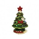Albero di Natale con luci dim 15x15x25 cm-6L