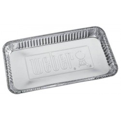 Aluminum trays for Weber charcoal barbecue 57 cm Weber Cod. 6454