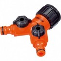 2-way Tap Connector Stocker 1/2 3/4