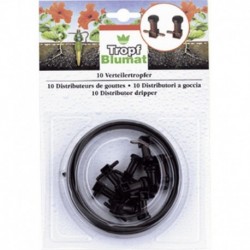 Drip sprinklers ( Stocker 10 pcs) with irrigation tube