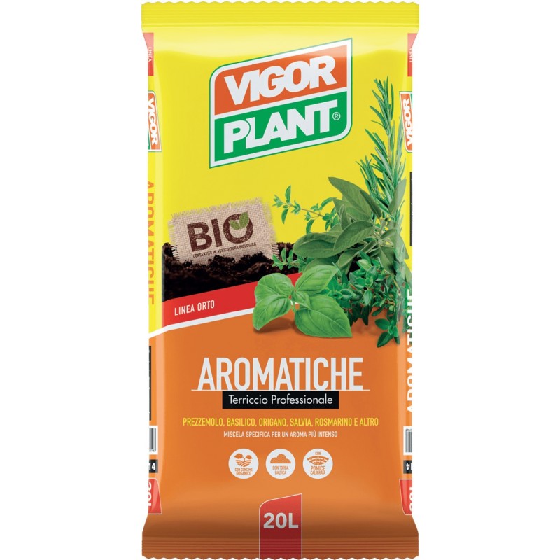 Aromatic soil 20 liters Vigorplant Aromatic soil 20 liters Vigorplant