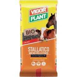 Concime organico Stallatico Micro Pellettato 25 kg Vigorplant