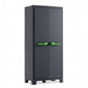 Keter Moby Tall XL Waterproof Outdoor Cabinet IPX3 Certified with Dual Handle Colour (Green or Grey) - ISTA 6 - 80X44X182H