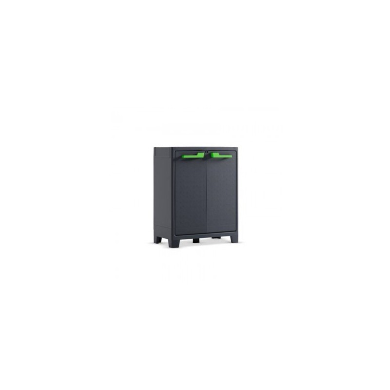 Keter Moby Low XL Waterproof Outdoor Cabinet IPX3 Certified with Dual Handle Colour (Green or Grey) - ISTA 6 - 80X44X100H Keter Moby Low XL Waterproof Outdoor Cabinet IPX3 Certified with Dual Handle Colour (Green or Grey) - ISTA 6 - 80X44X100H