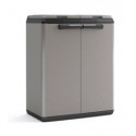 Keter Split Cabinet Recycling Basic Outdoor Recycling Cabinet - ISTA 6 - 68X39X85H