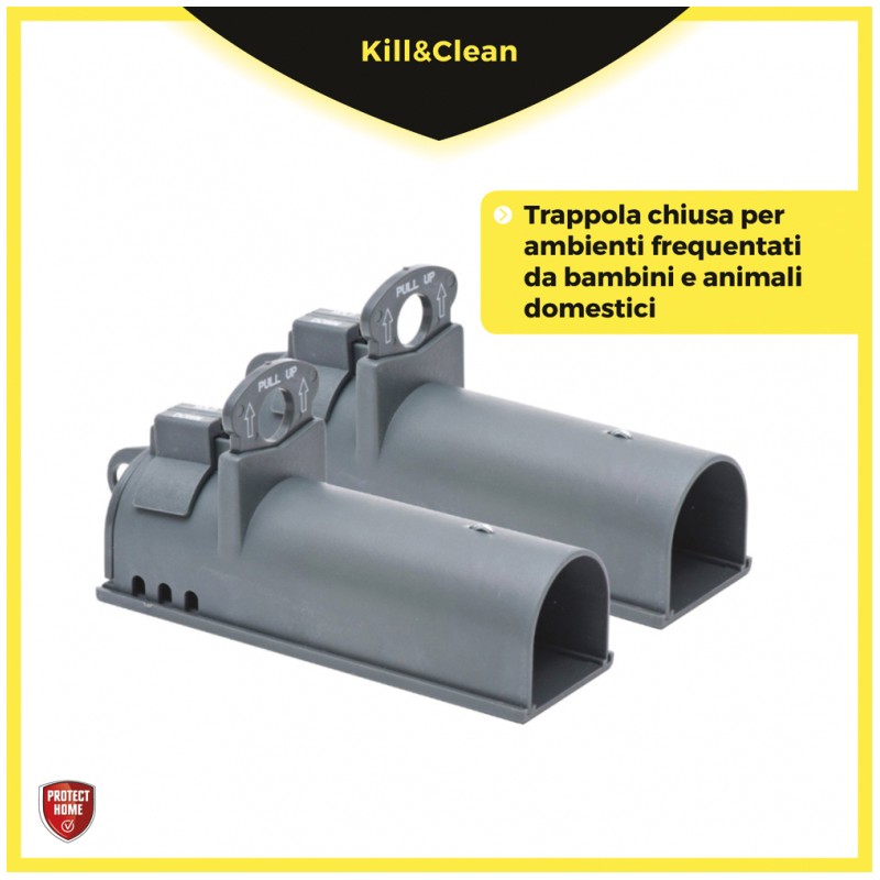Trappola per Topi Kill & Clean SBM Trappola per Topi Kill & Clean SBM