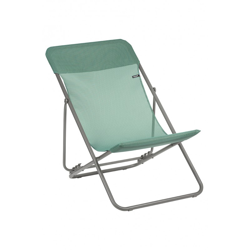 Deck Chair MAXI TRANSAT LaFuma LFM2502 Chlorophylle/Titane