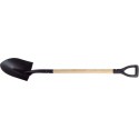 Steel shovel with wooden handle Stocker 124 cm