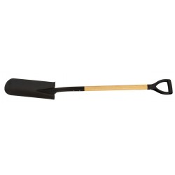 Steel gardener spade with wooden handle Stocker