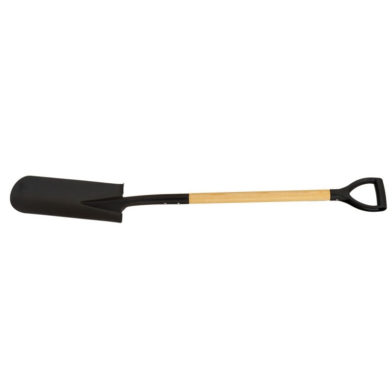 Steel gardener spade with wooden handle Stocker