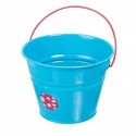 KIDS Stocker GARDEN light blue bucket