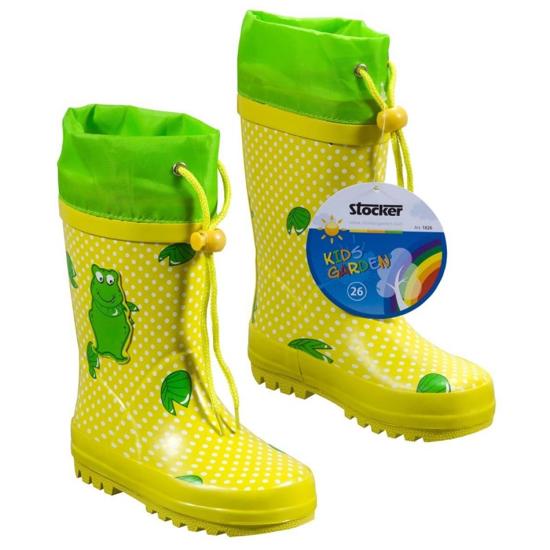 Kids Stocker Garden yellow boots size 22