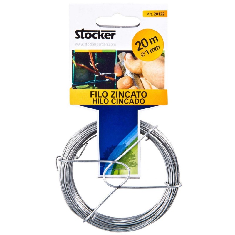 Galvanized wire Stocker Ø1 mm 20 m