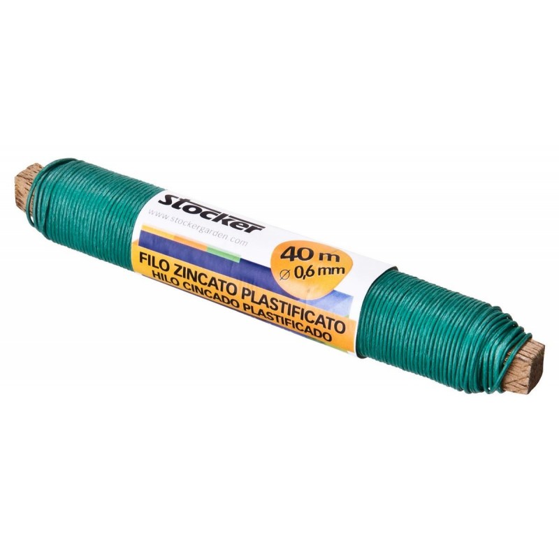Plastic coated galvanized wire Stocker Ø0,6 mm 40 m