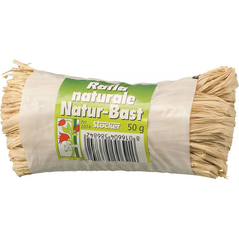 Raffia natural Stocker 50 gr