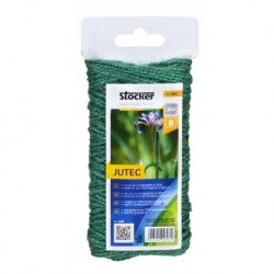 Jutec biodegradable jute thread Stocker 50 m green