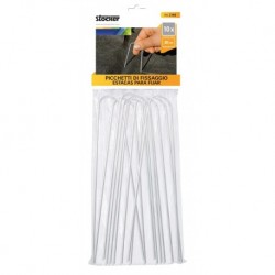 Galvanized steel fixing pegs Stocker 20 cm 10 pcs/pack