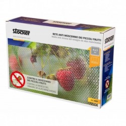 Stocker Rete anti moscerino dei piccoli frutti 2 x 10 m