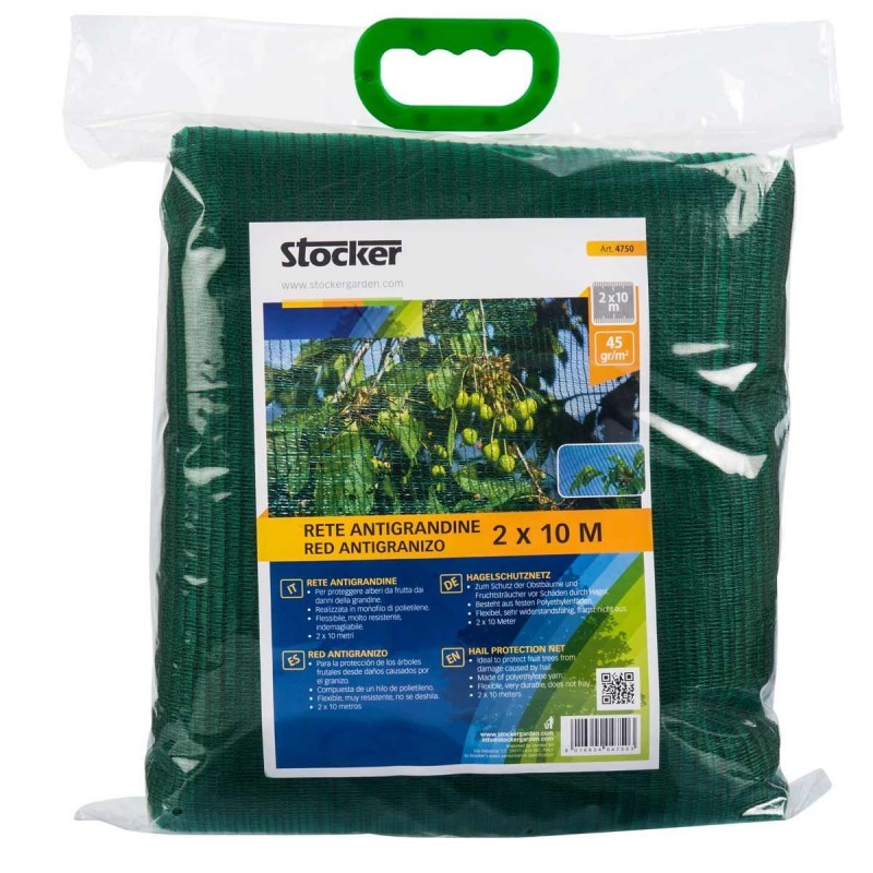 Stocker Anti-hail net 4 x 10 m 45 gr Stocker Anti-hail net 4 x 10 m 45 gr