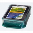 Mini greenhouse tray with plastic jars Stocker 20 x 14.5 x h11 cm