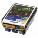 Plastic seedbed Set Stocker 6 x 12 pots ric. for Art. 9622 9623