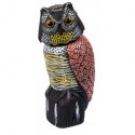 Owl scarecrow Stocker 16 x 17 x h37,5 cm