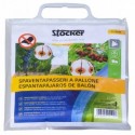 White balloon scarecrow Stocker Ø40 cm
