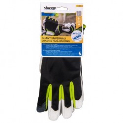 Cut resistant touch winter gloves, mis. Stocker 8/S