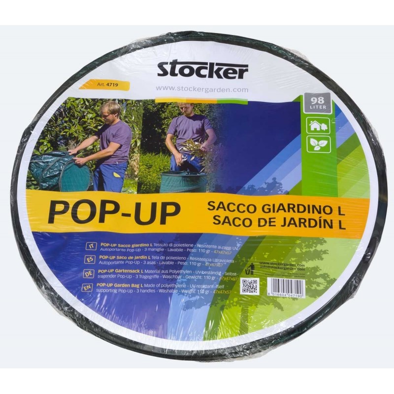 POP UP Stocker Garden bag L Ø 47 x 57 cm