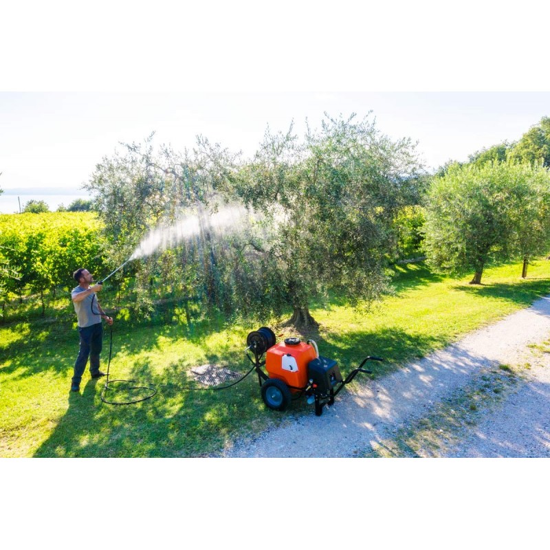 Stocker Battery wheelbarrow pump 100 l Stocker Battery wheelbarrow pump 100 l