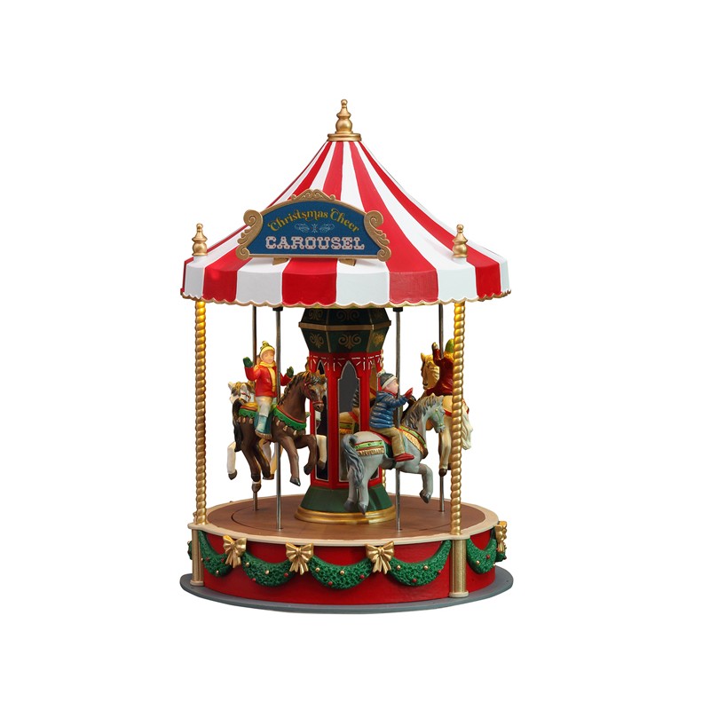 Christmas Cheer Carousel B/O 4.5V Cod. 14821 Christmas Cheer Carousel B/O 4.5V Cod. 14821