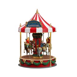 Christmas Cheer Carousel B/O 4.5V Cod. 14821 PRODOTTO CON DIFETTI