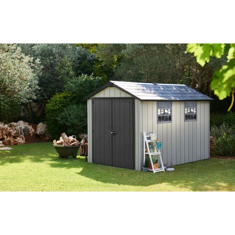 Keter Garden Shed in Paintable Resin OAKLAND 7511 Keter Garden Shed in Paintable Resin OAKLAND 7511