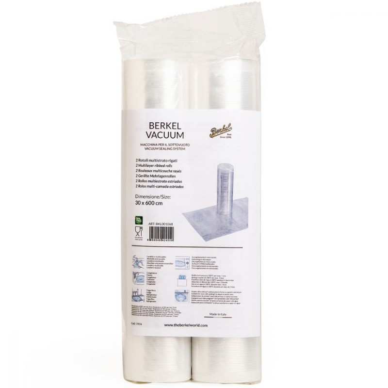 Berkel Confezione Sottovuoto 2 Rotoli 30x600