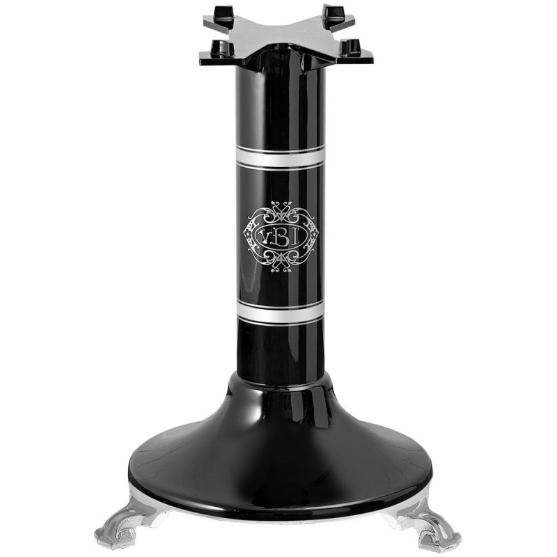 Berkel Pedestal for P15 Black with Silver Decorations