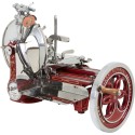 Berkel Affettatrice Volano Fiorato L16 colore Rosso Berkel - Decori Oro