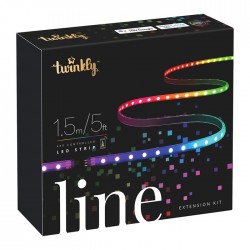 Twinkly LINE Striscia 1.5 m 100 Led RGB BT + Wifi - Extension Kit